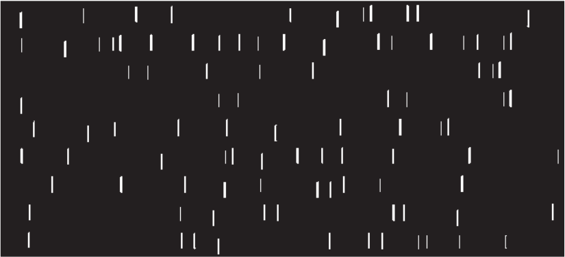 Ouverture avec éléments structurant vertical